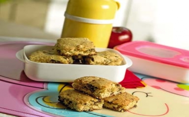 Blondies de albaricoque
